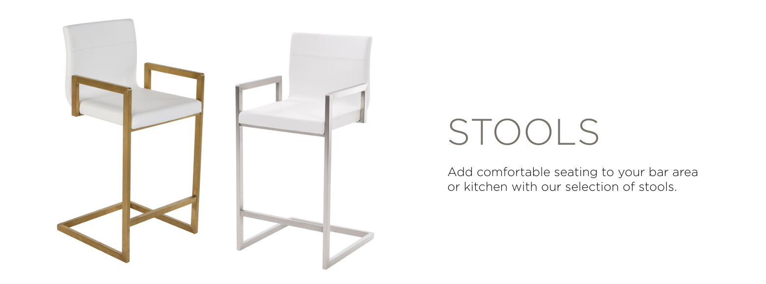 Stools. Add comfortable seating to your bar area or kitchen with our selection of stools.